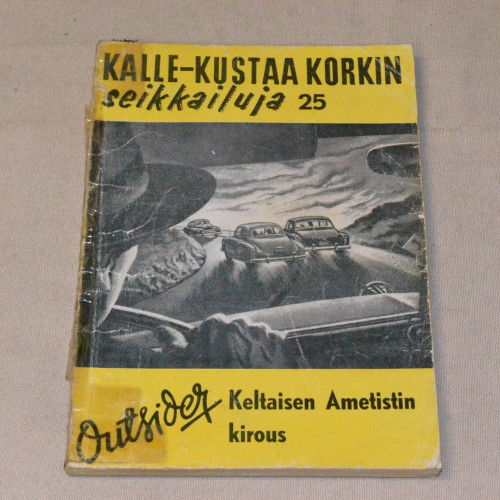 Kalle-Kustaa Korkki 25 Keltaisen Ametistin kirous